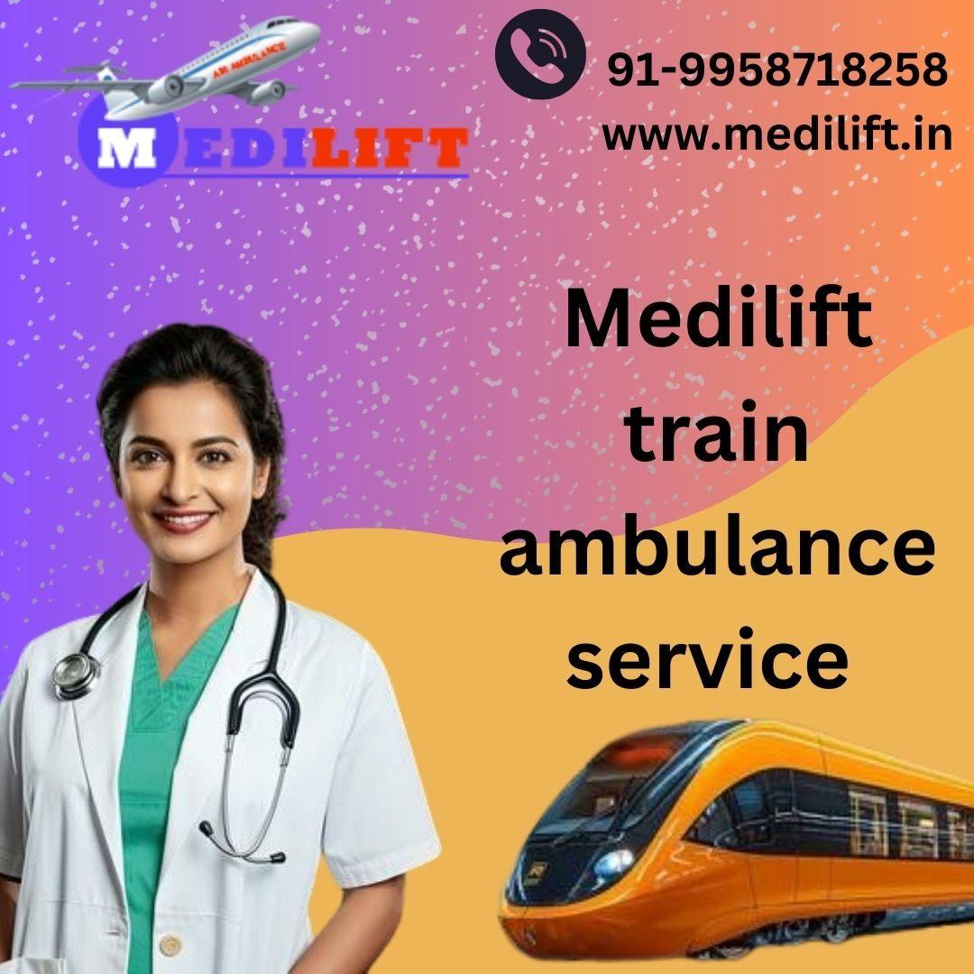  Medilift Train Ambulance Service in Bangalore  