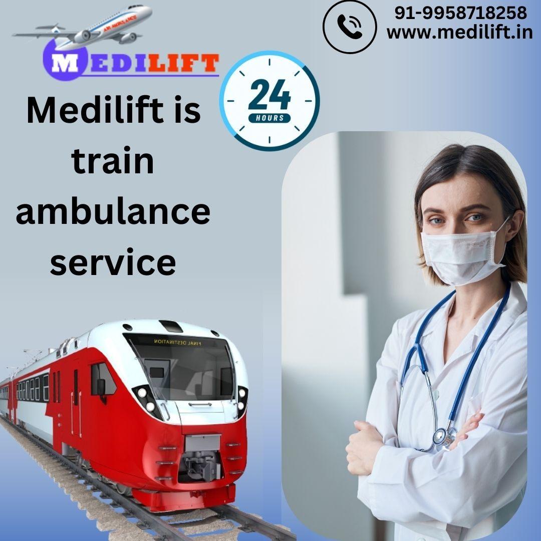 Medilift Train Ambulance in Patna Comes with Modern Technology Medical 
