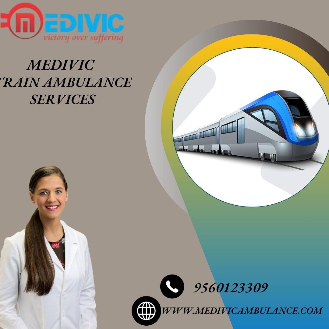 Make use of Medivic Train Ambulance Service in Raipur Serious Medical Situation