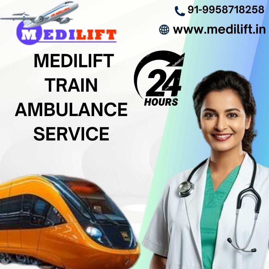 Make an inquiry at Medilift Train Ambulance Service in Raipur for 