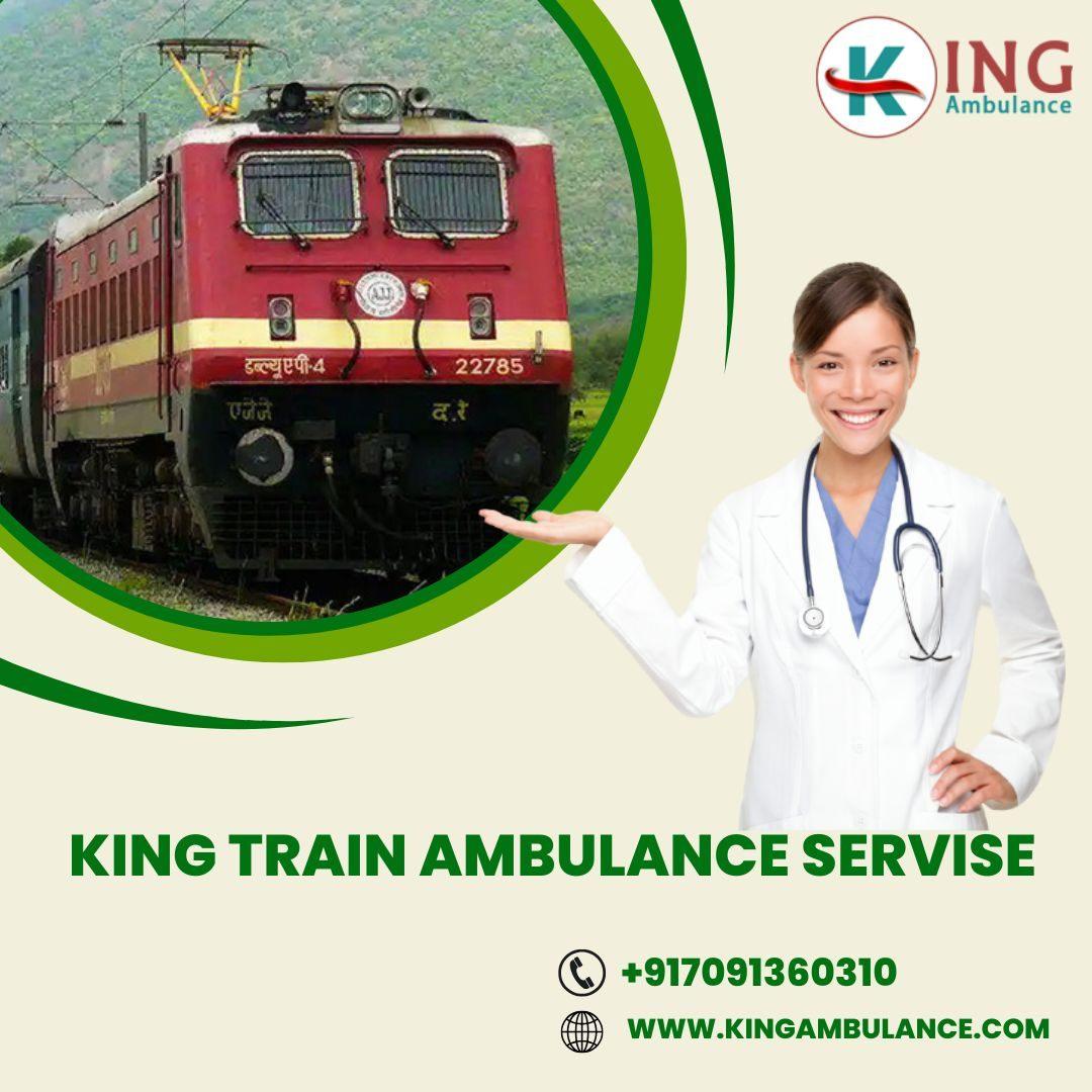 King Train Ambulance Service in Guwahati Comes with Cutting-Edge 