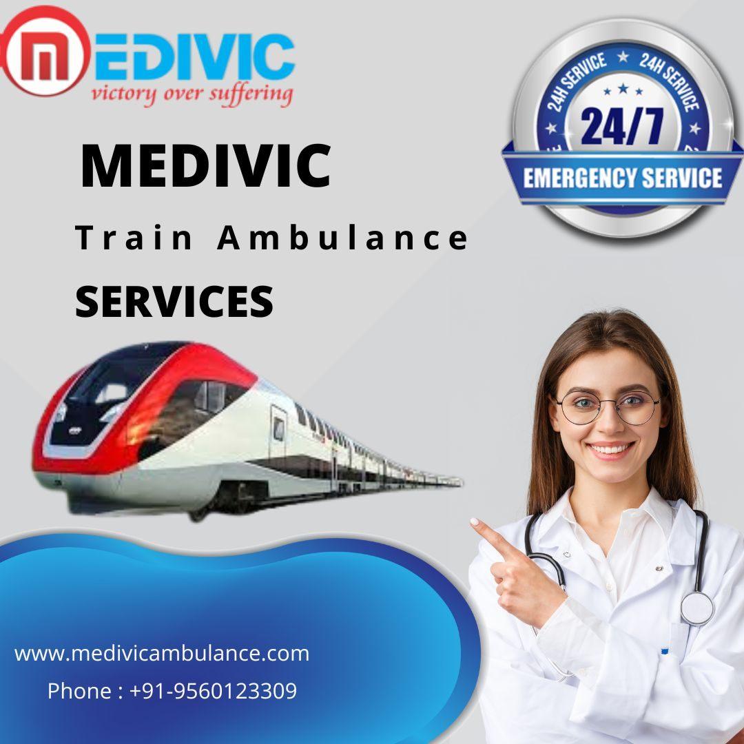 Medivic Train Ambulance Service in  Mumbai known for Giving