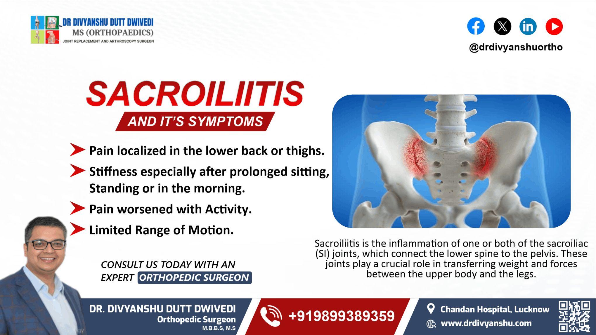 Experiencing Lower Back and Thigh Pain? It Could Be Sacroiliitis! 