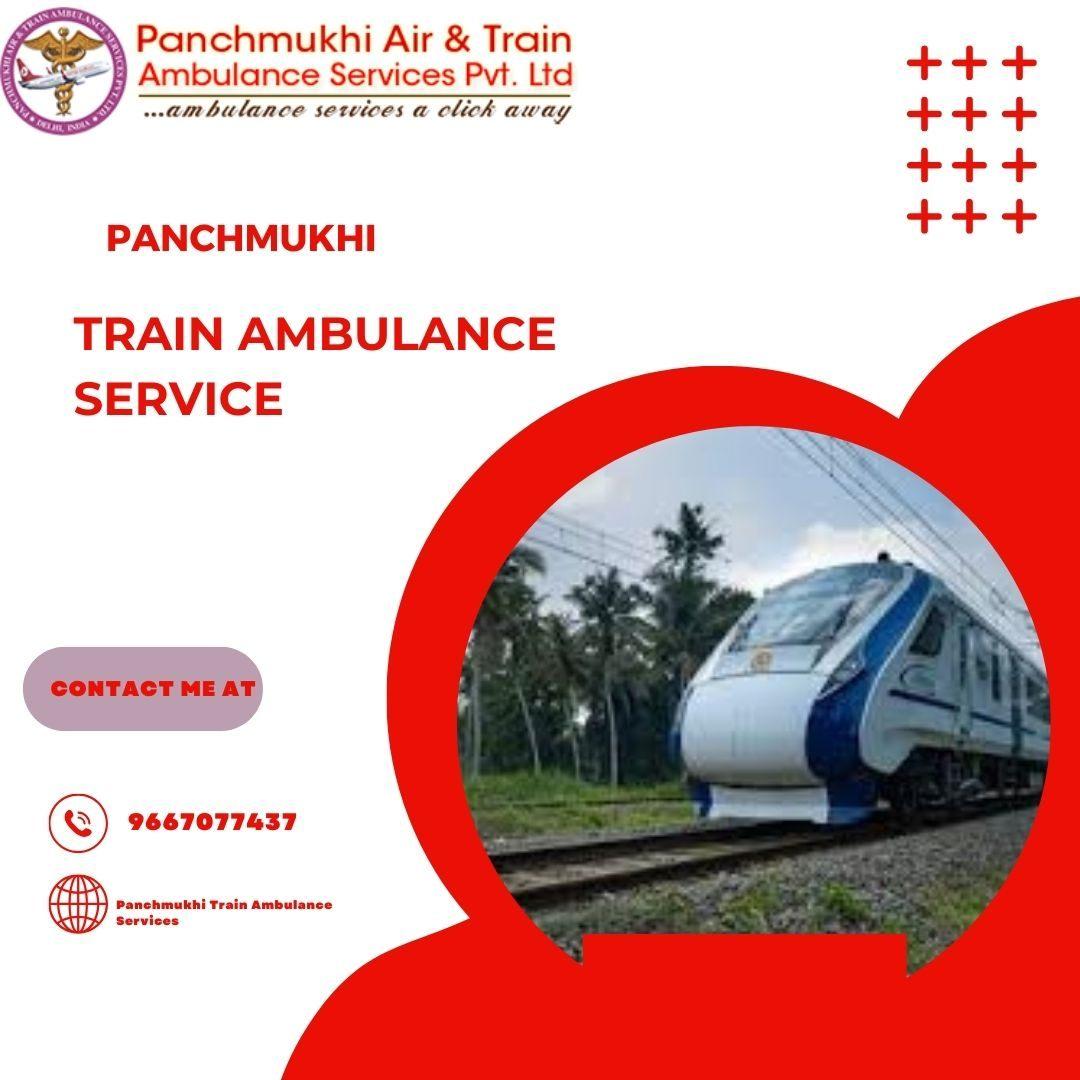 Panchmukhi has emerged as the Leading provider of Train Ambulance in Kolkata