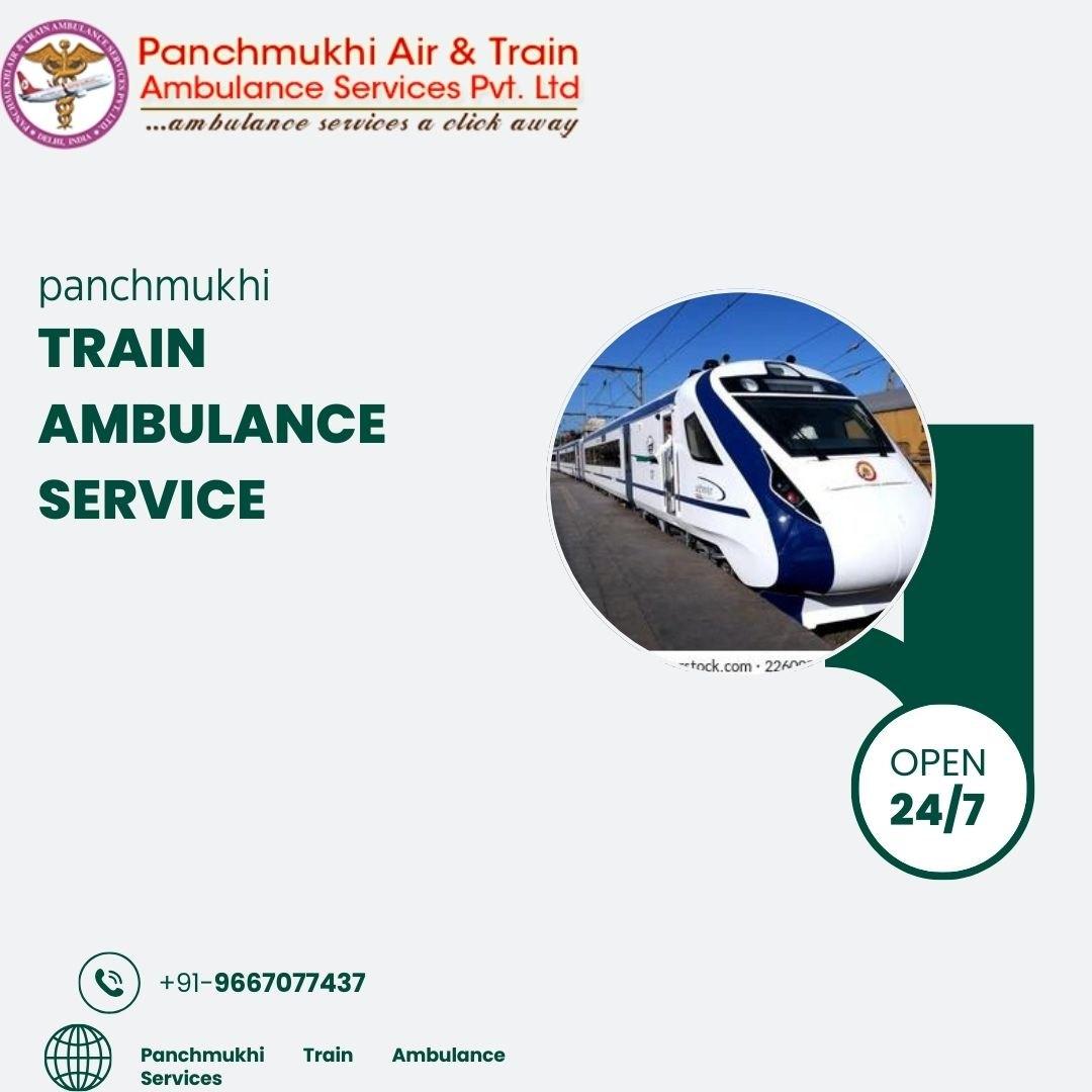 Panchmukhi Train Ambulance in Ranchi  Committed to Delivering Safe and 