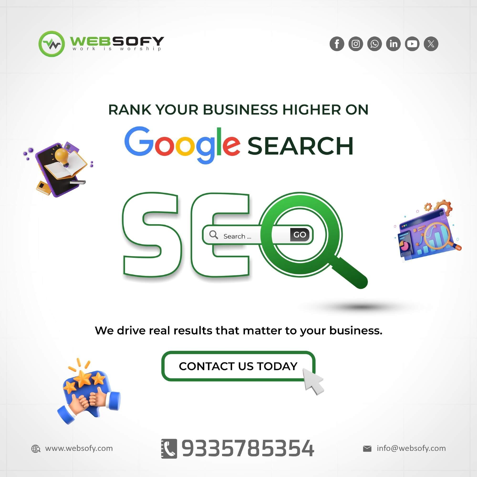 Rank Higher on Google with Websofy