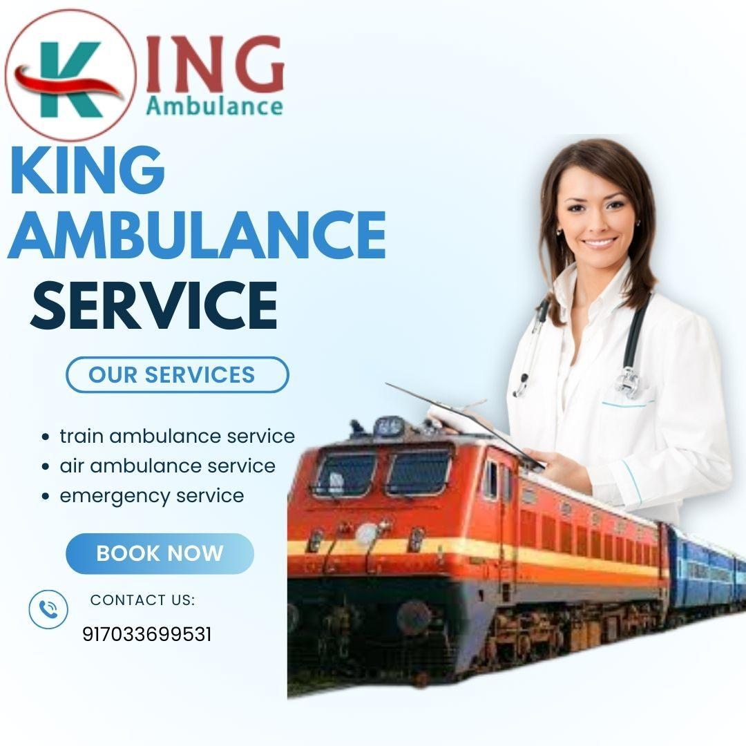 King Train Ambulance in Jamshedpur 