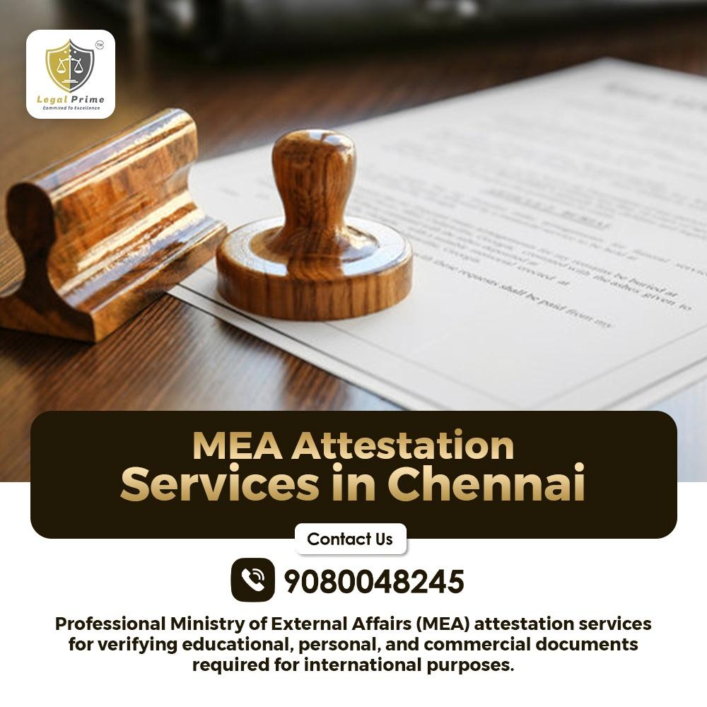 Reliable Certificate Attestation Services in Chennai - Legal Prime
