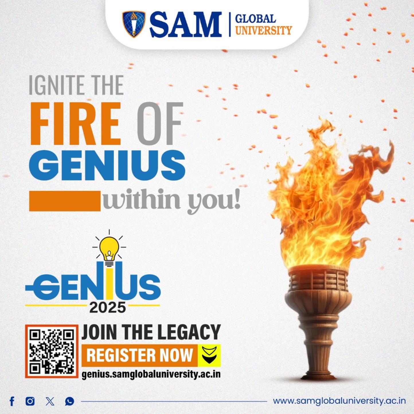 Genius 2025 Where Brilliance Meets Legacy. 