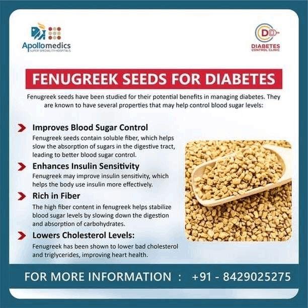 Fenugreek Seeds: A Natural Way to Manage Diabetes!