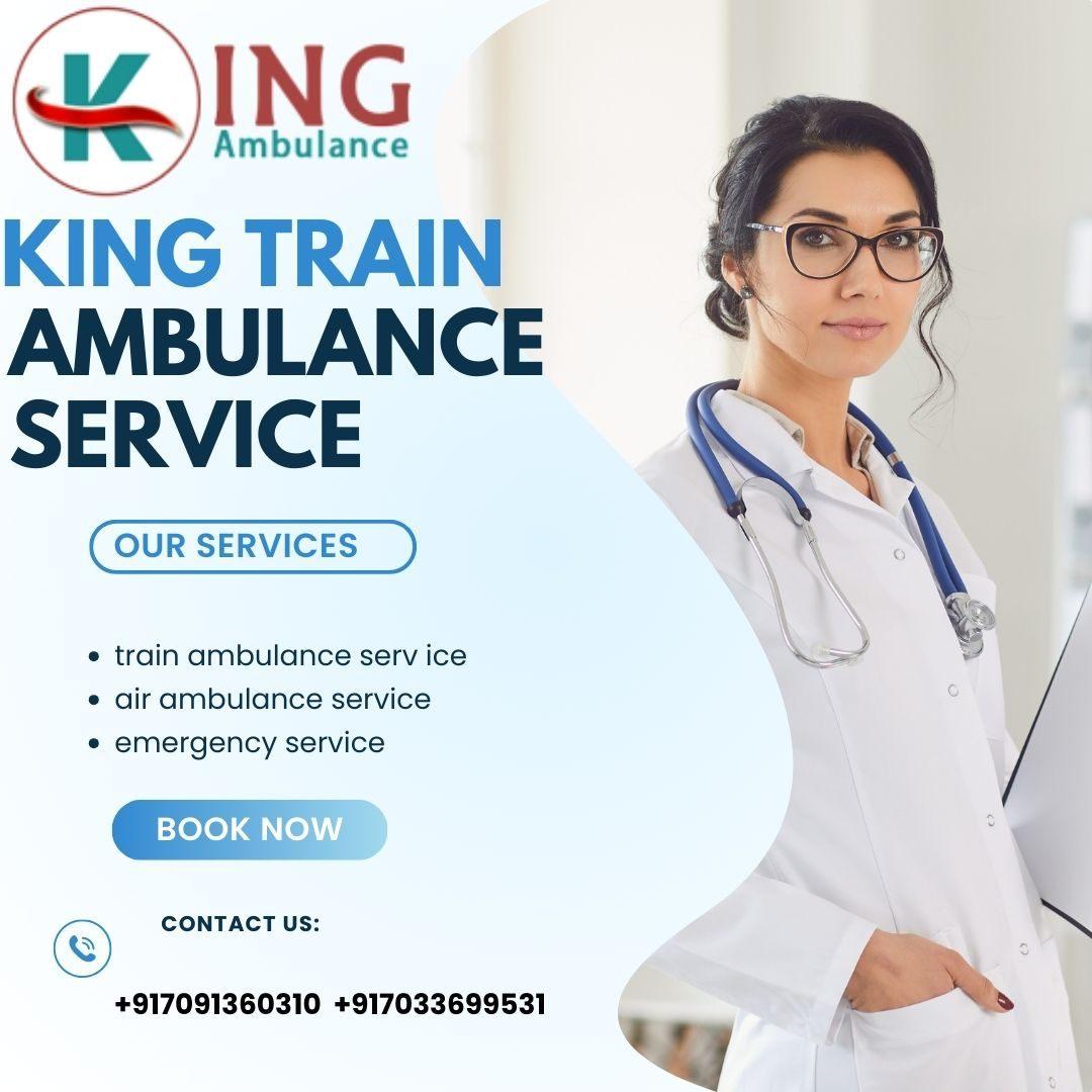 Avail of King Train Ambulance Service in Mumbai with Life-Care Doctor Team