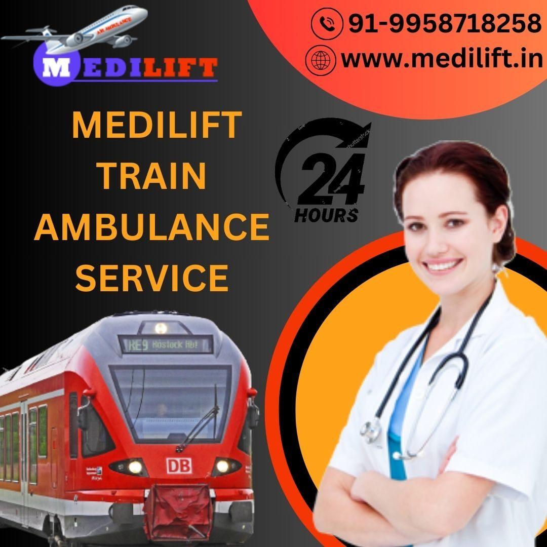 Medilift Train Ambulance in Ranchi Assures Patients Are Shifted Under Expert 