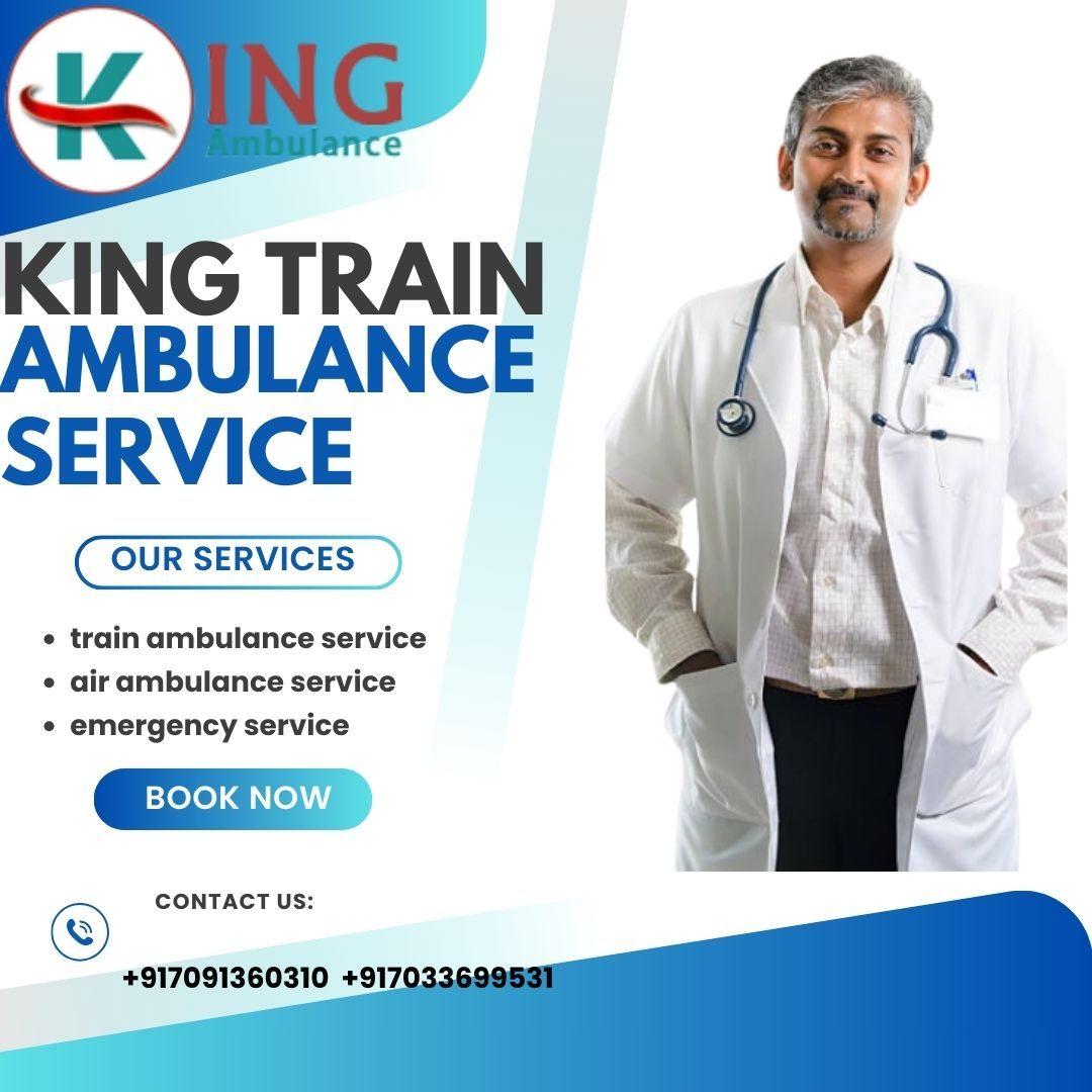 With King Train Ambulance in Gorakhpur