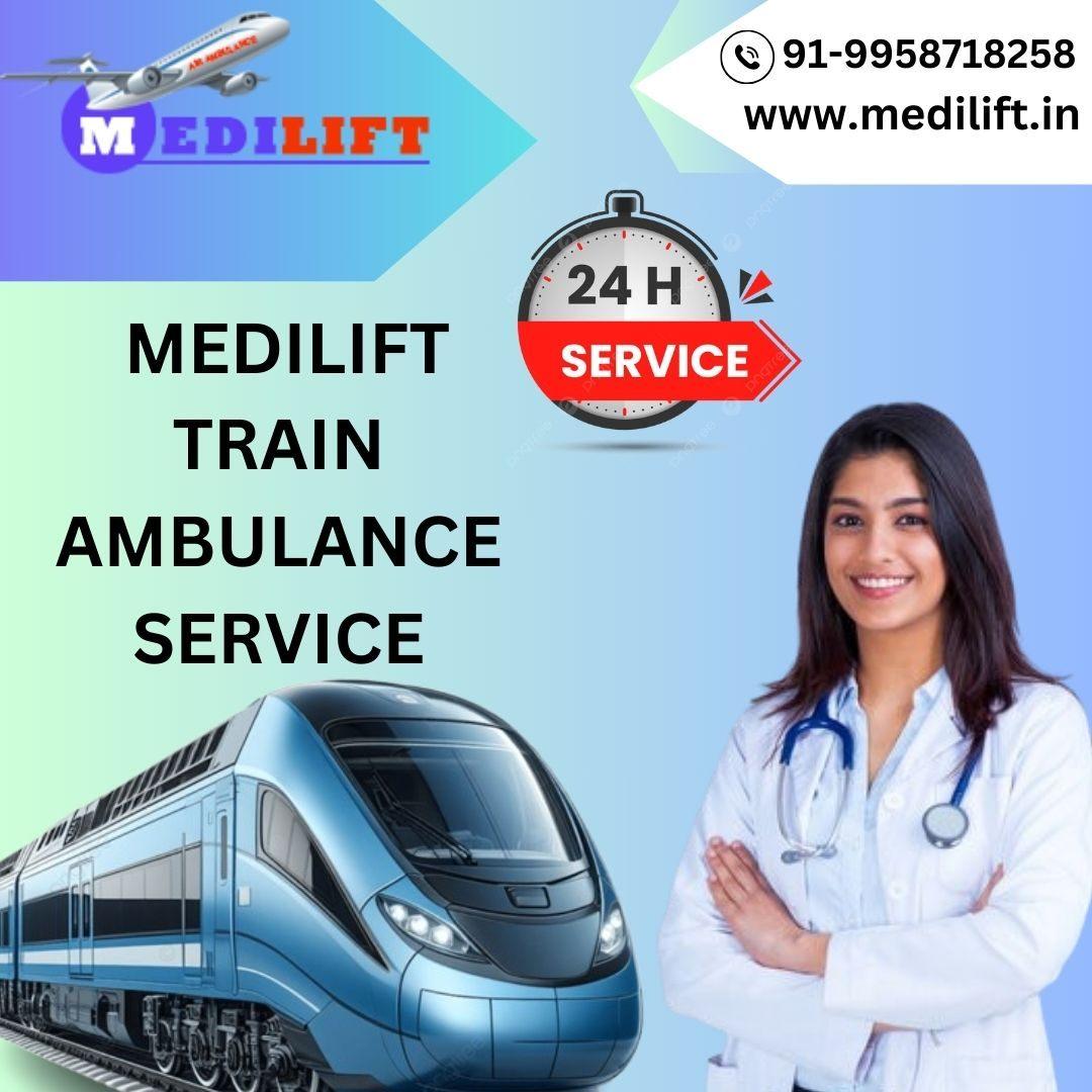 Medilift Train Ambulance in Patna Offers the Fastest Solutions 