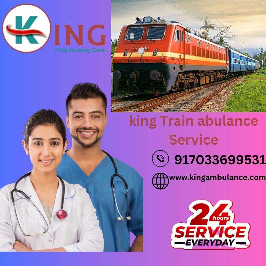 King Train Ambulance in Jamshedpur Offers Dependable and Effective Medical Care