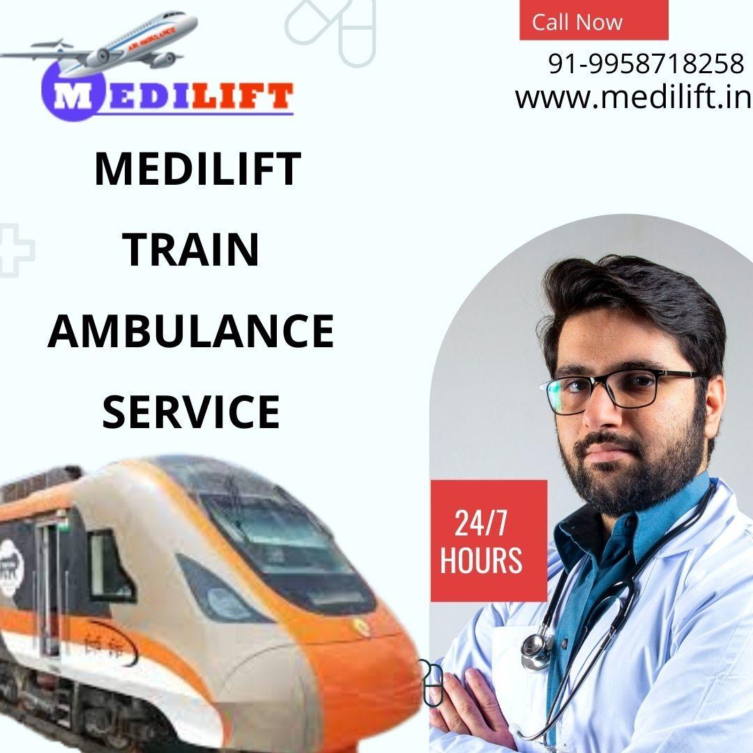   Comfortable and Secure Transfers Avail of Medilift Train Ambulance in Kolkata