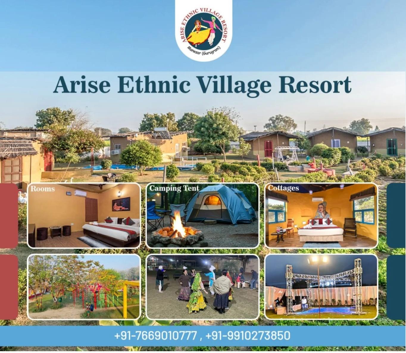 Village farms near Delhi