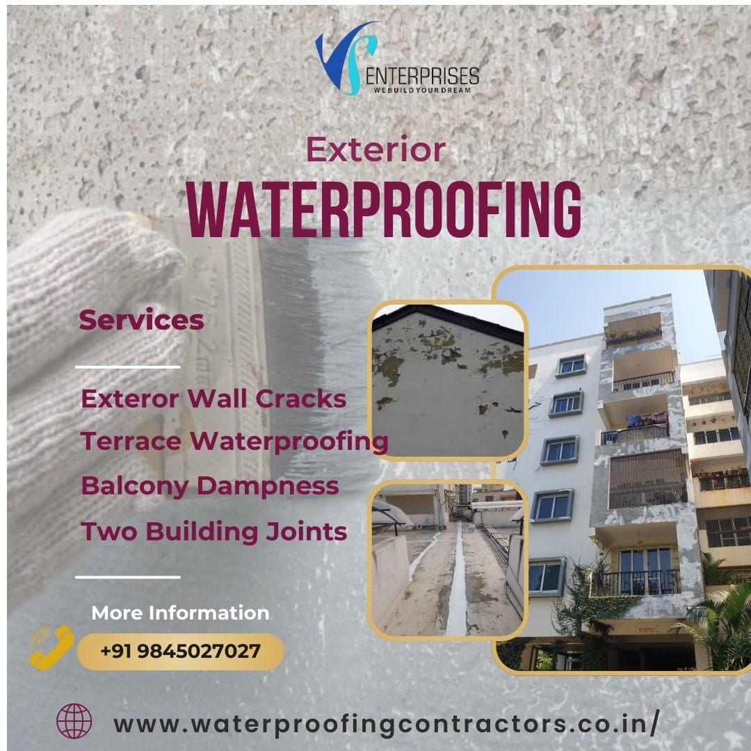 Exterior waterproofing contractors in Bangalore