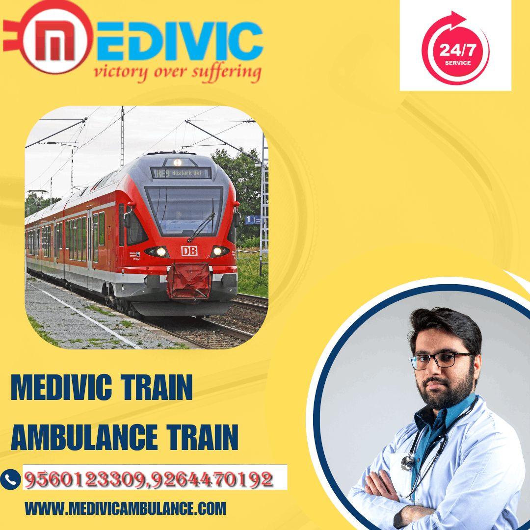 Medivic Aviation Train Ambulance in Varanasi- Your Companion in Critical 