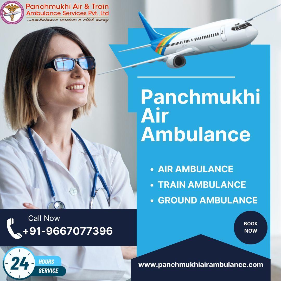 For Safe Transfer Use Panchmukhi Air and Train Ambulance Services in Bhubaneswar
