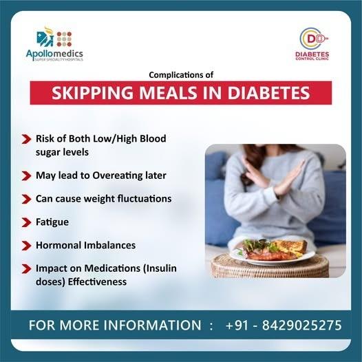 Skipping Meals in Diabetes? Know the Hidden Risks Today!