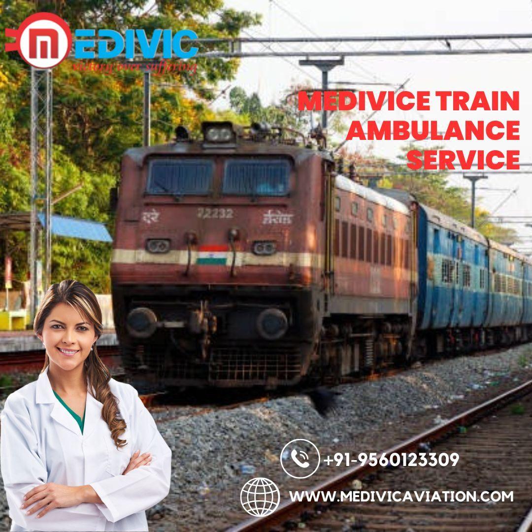 Medivic Aviation Train Ambulance Service in Ranchi 