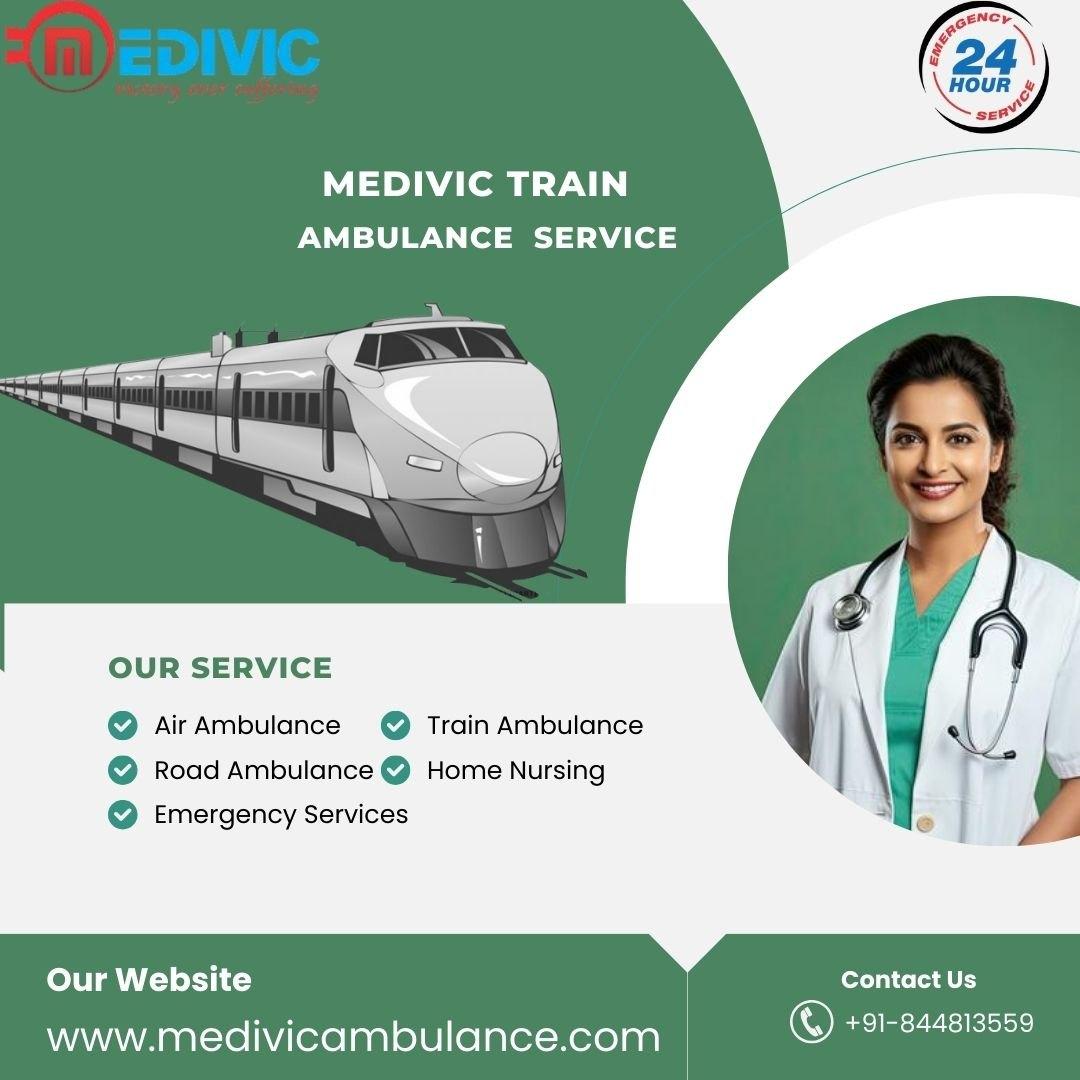 Train Ambulance Service that facilitates relocation missions with 