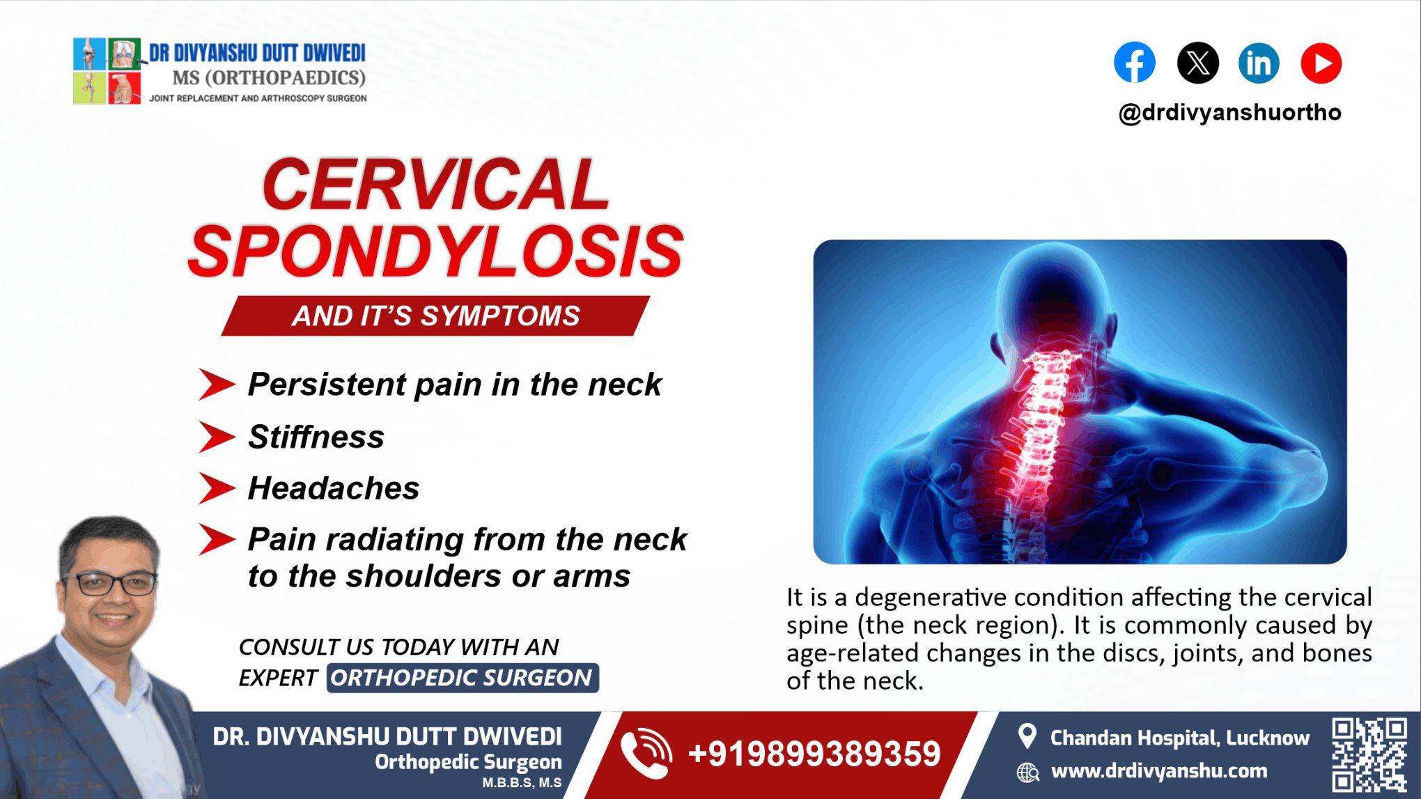 Cervical Spondylosis & Its Symptoms
