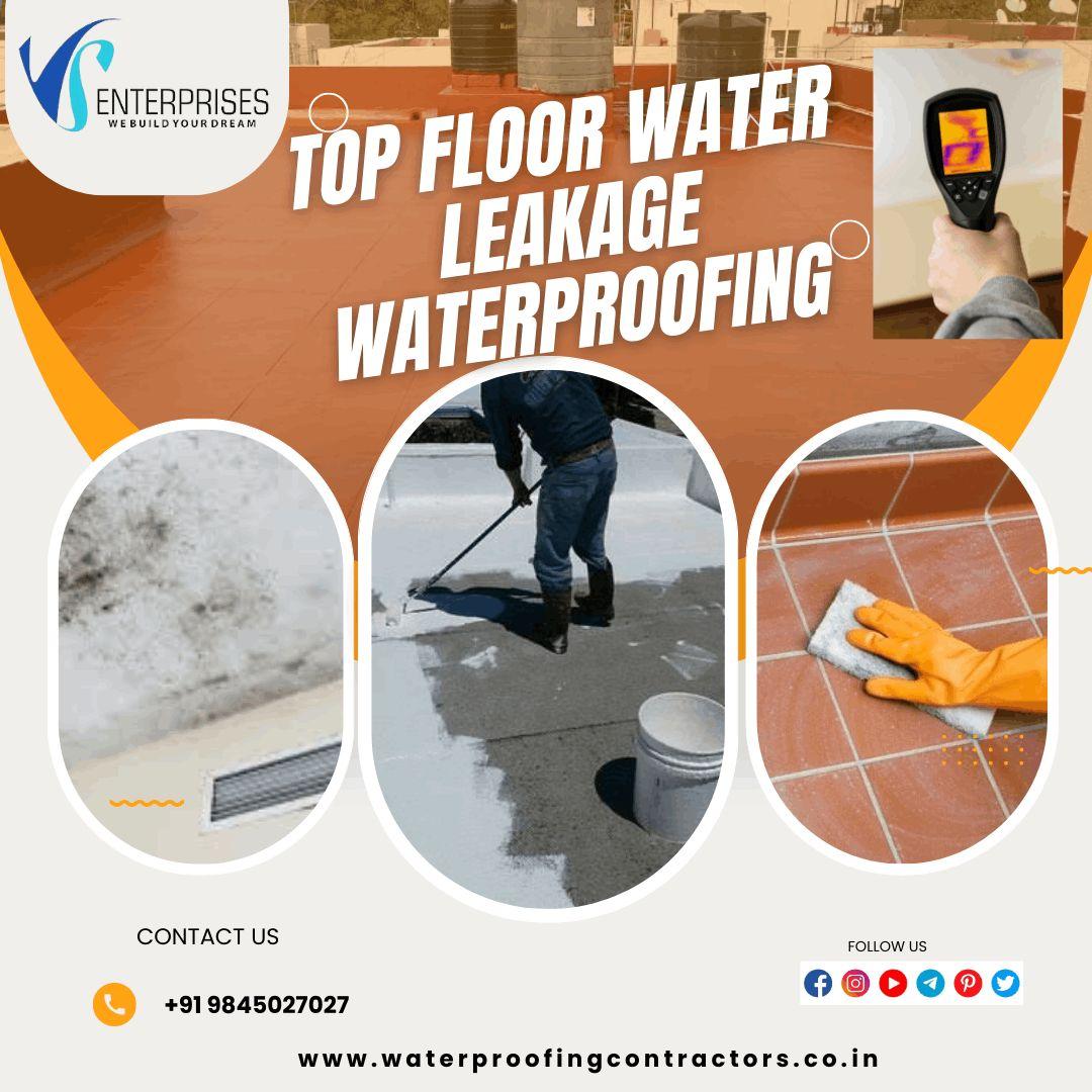 Top floor water leakage Waterproofing in Bangalore - 13th Dec 24