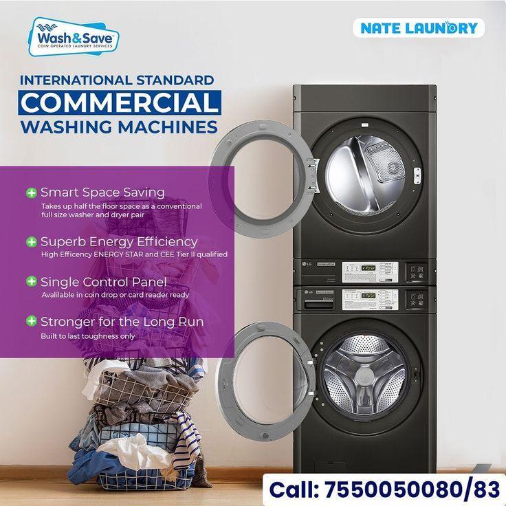 Want to buy Commercial Washing Machines: Explore Nate Laundry