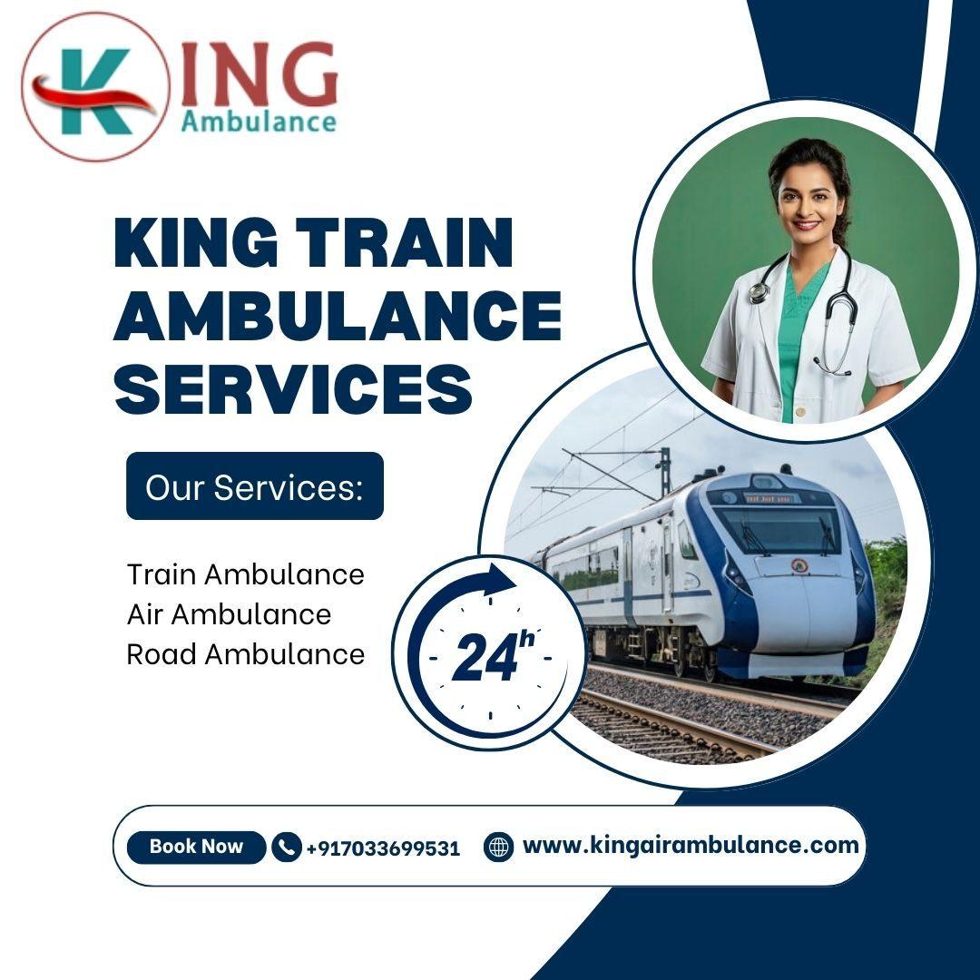 Book King Train Ambulance in Patna Trustworthy and Professional Patient Care