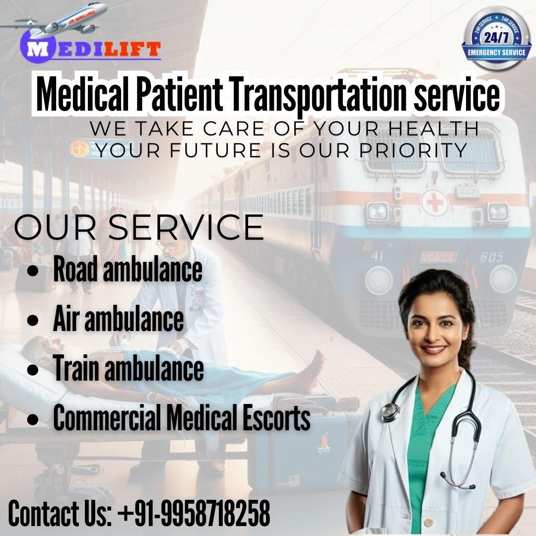  Medilift Train Ambulance for Affordable and Accessible Transportation in Ranchi