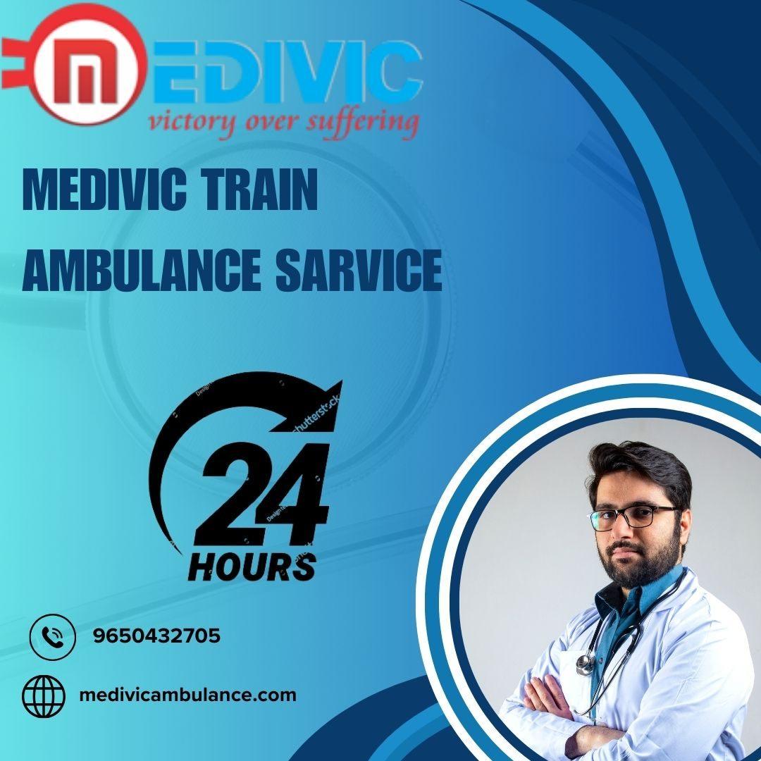 Utilize Medivic Aviation Train Ambulance in Bangalore 