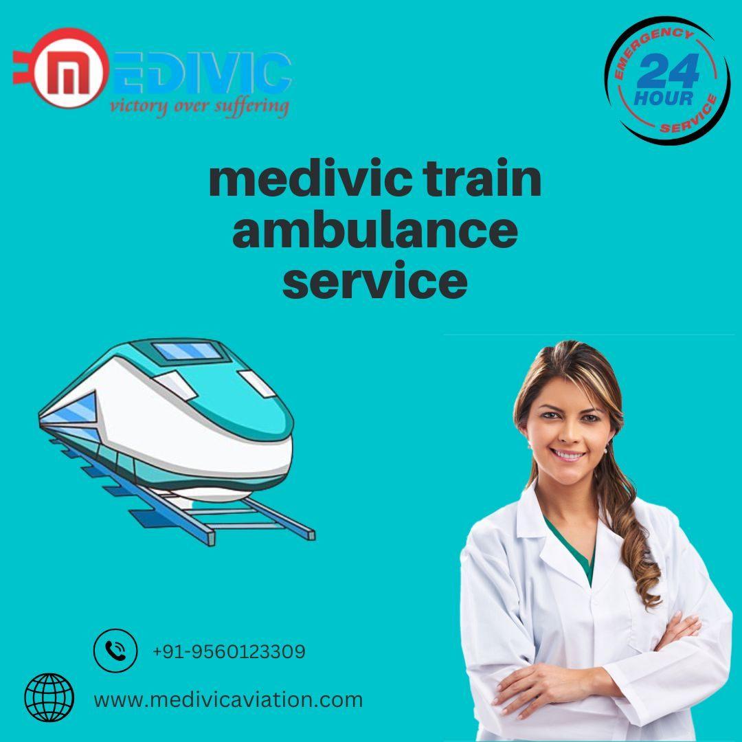 Medivic Aviation Train Ambulance in Guwahati Transportation