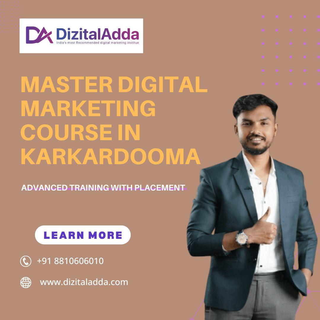 Master Digital Marketing course in Karkardooma 