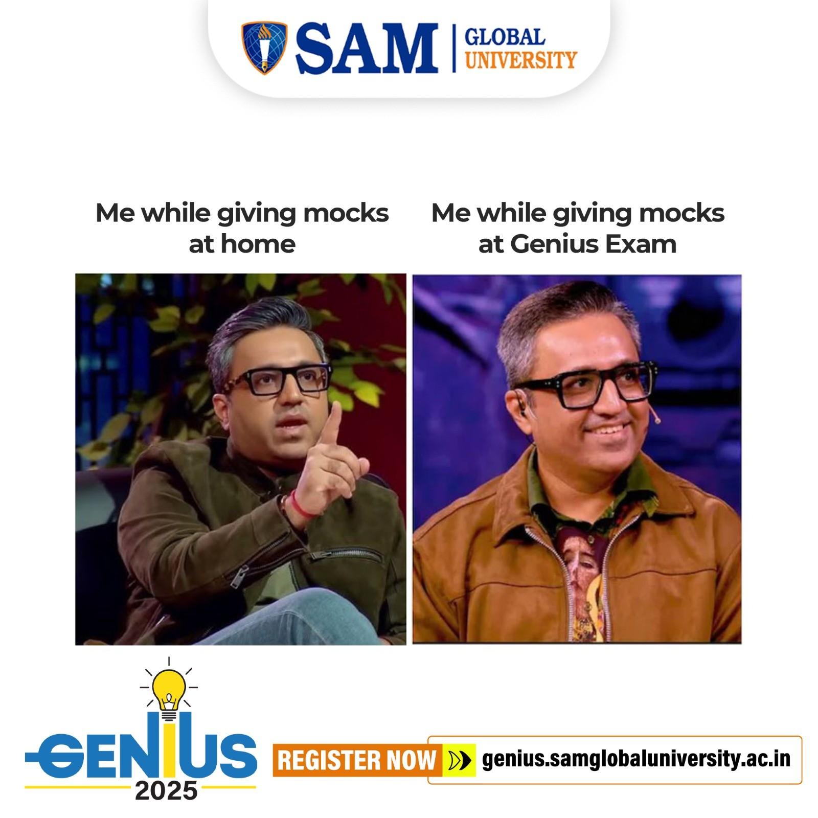 Two sides of every student during exams: 