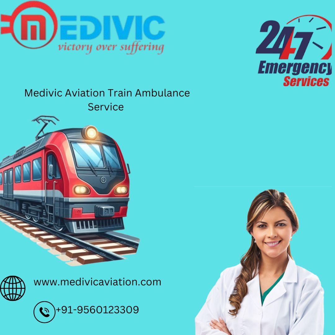 Medivic Train Ambulance in Patna Provides Lowest Cost Transfer Service