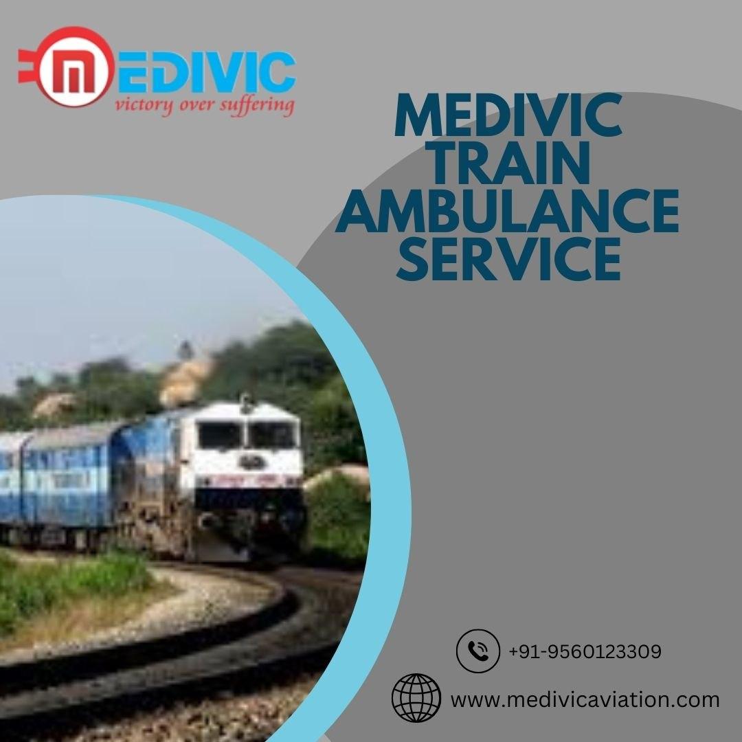 Get Professional while Medivic  Aviation Train Ambulance Service in Bangalore