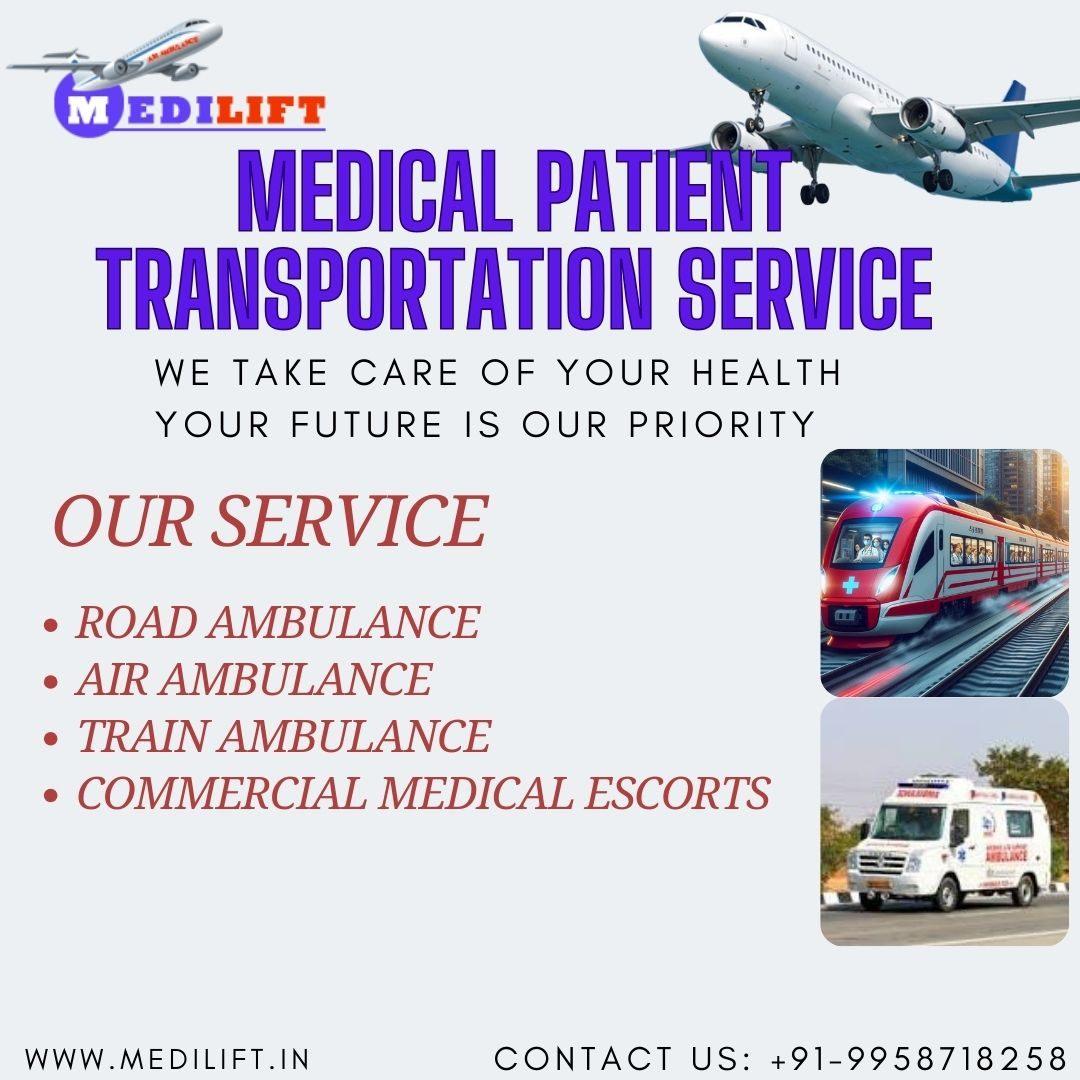 For a Reliable and Quick Transfer Pick Medilift Train Ambulance in Bangalore