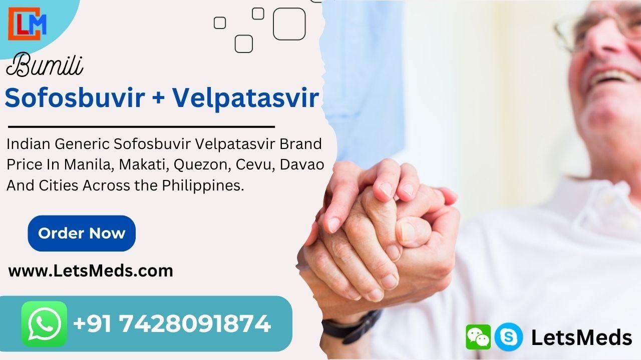 Sofosbuvir 400mg + Velpatasvir 100 mg in makati city Philippines