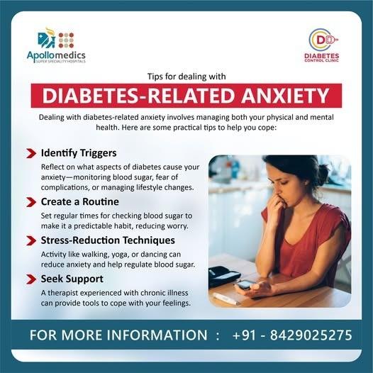 Struggling with Diabetes-Related Anxiety? Get Help Now!