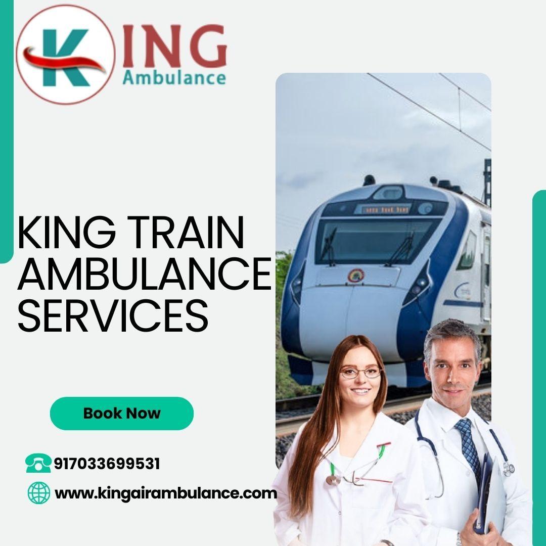 Hire King Train Ambulance Service with All Medical Facilities in Guwahati