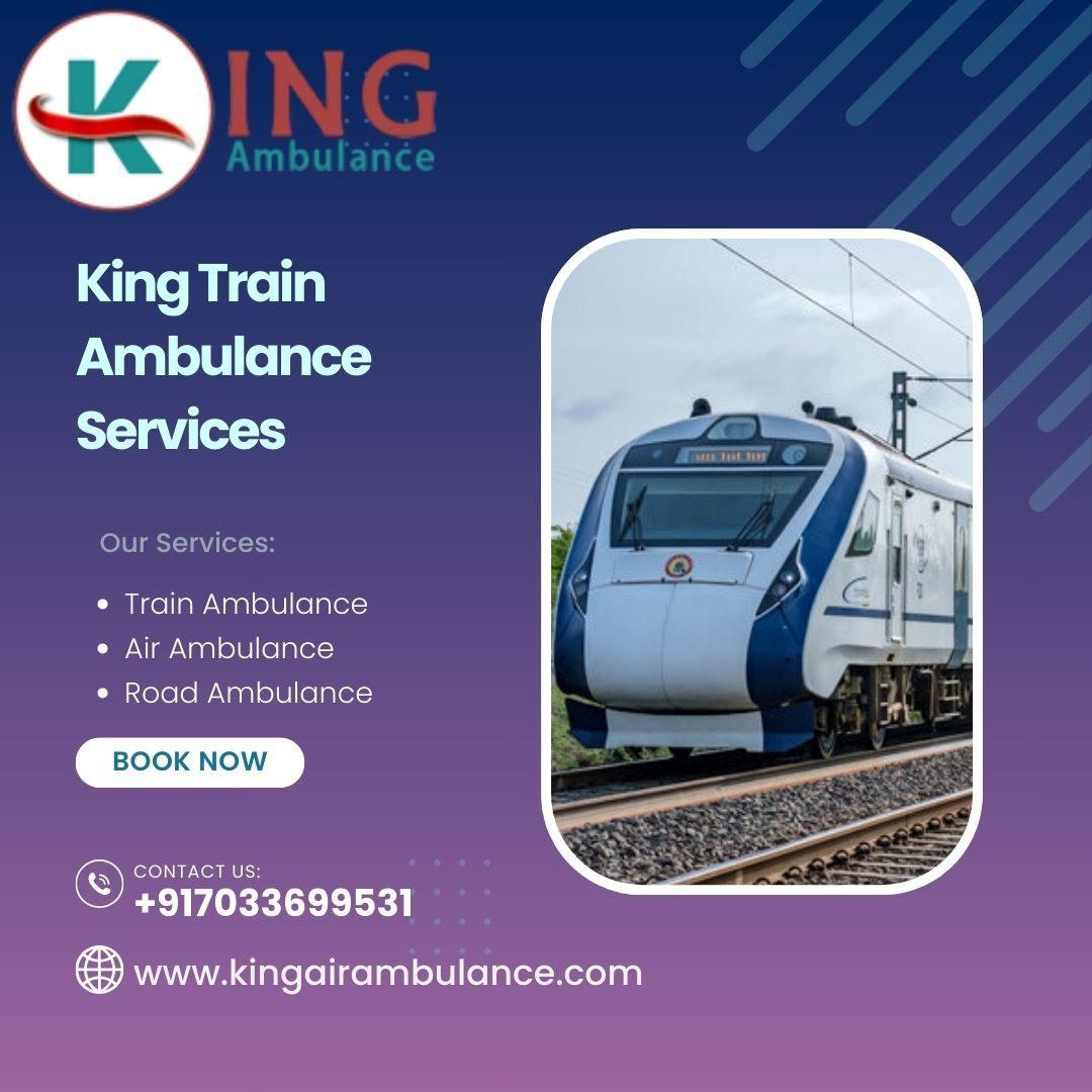 King Train Ambulance in Ranchi Provides Comfort during Trip