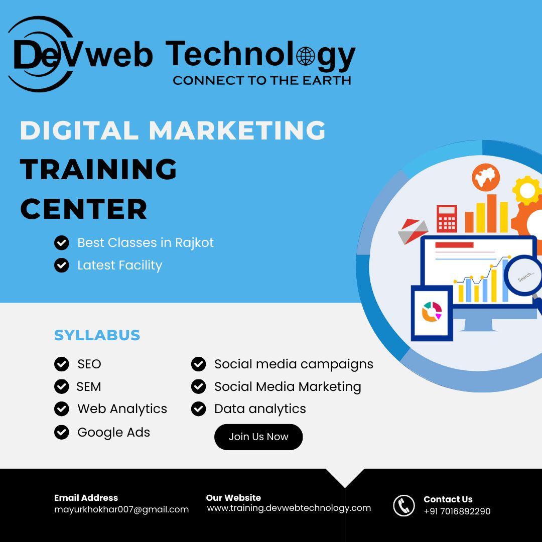 Devweb Technology IT, SEO, Digial Marketing Training Institute Rajkot India