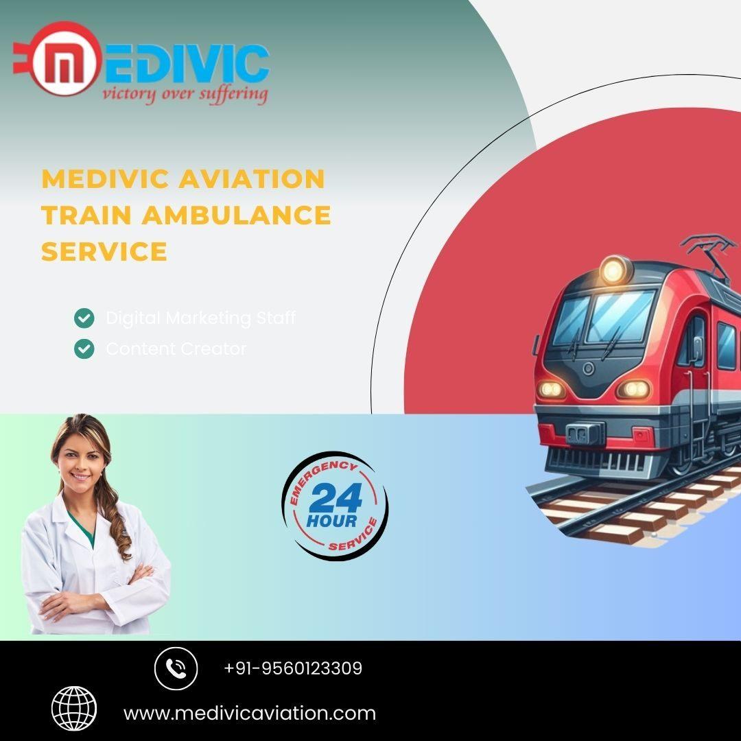 Opt for Medivi Aviation Train Ambulance Service in Guwahati 