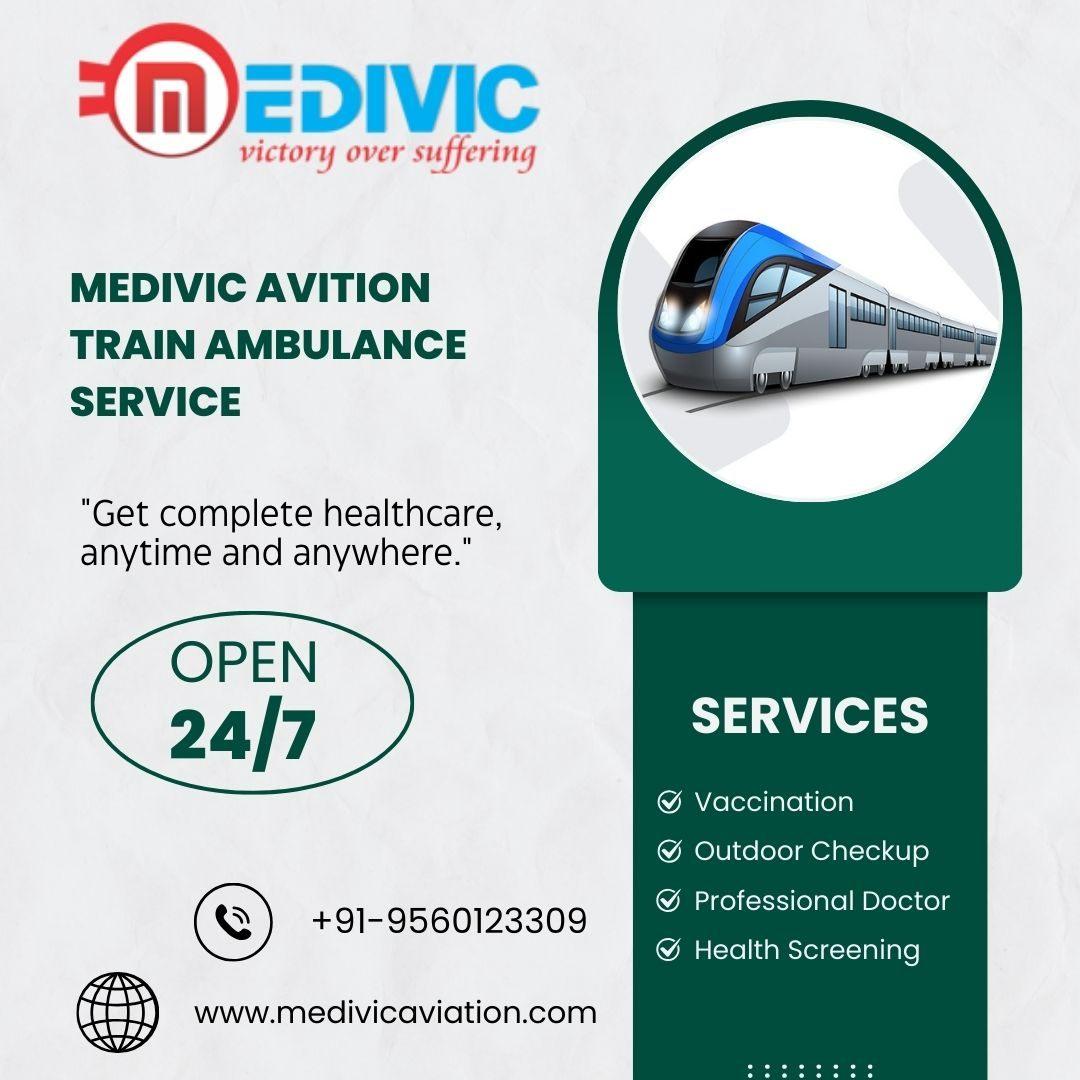 Medivi Aviation Train Ambulance Service in Mumbai Helps in Saving Emergencies