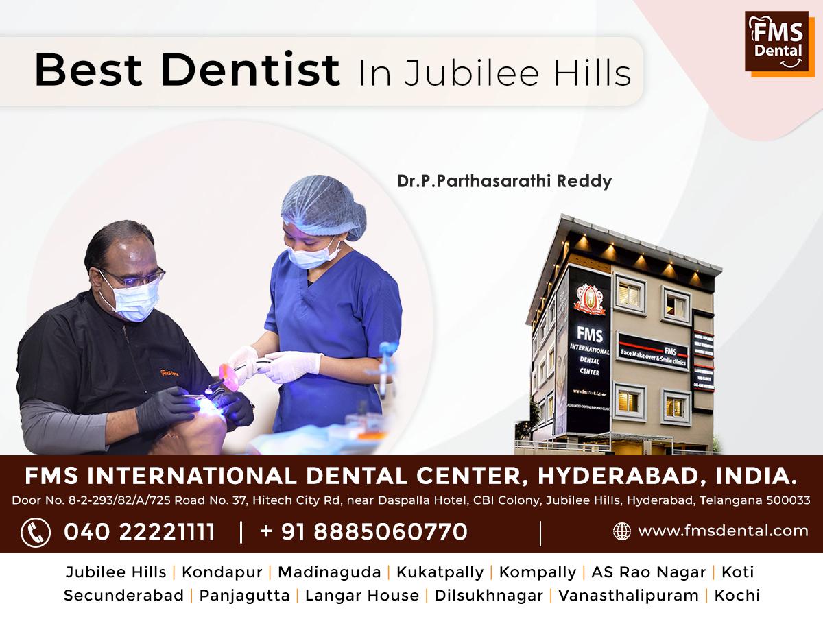Best Dentist in Jubilee Hills Over 33 Years of Expertise