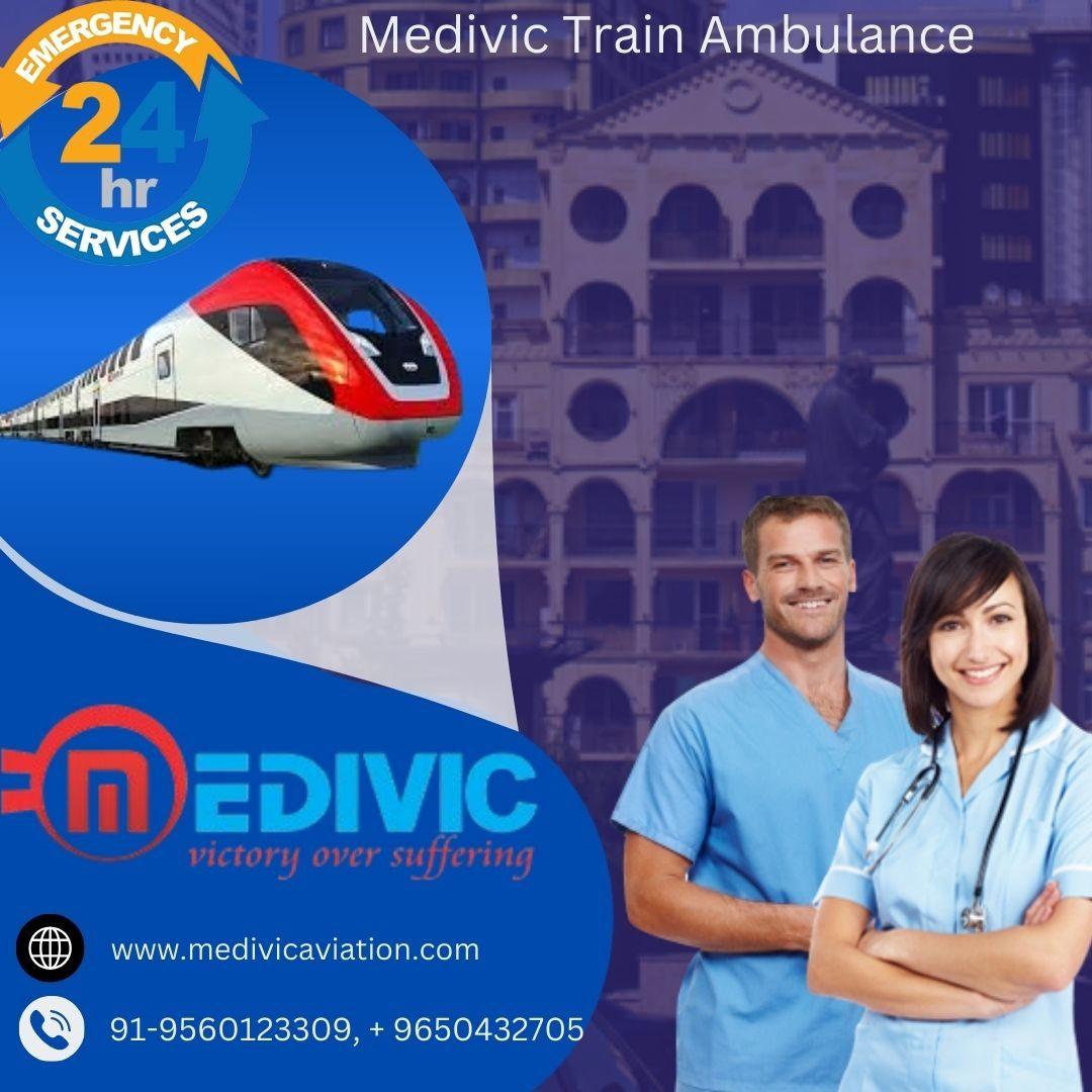 Choose Medivic Train Ambulance for Safest Medical Transfer in Kolkata  