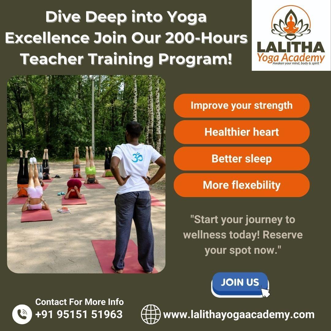 Registrations are open for 200 Hours Yoga Teacher training in Kerala