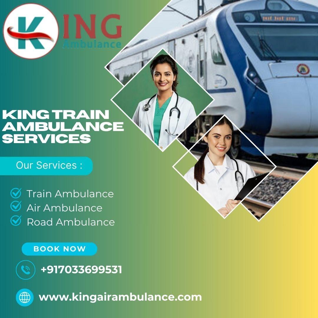 Proper Care is given to Patients through King Train Ambulance in Patna